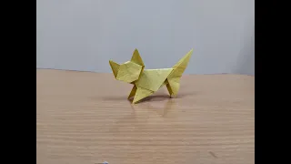 How To Make An Origami Cat Easy