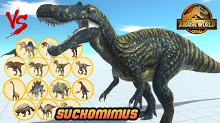 Suchomimus (JWE) vs ALL UNITS DINOSAURS