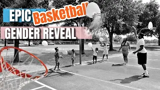 EPIC BASKETBALL Baby Gender Reveal!!!💙💓