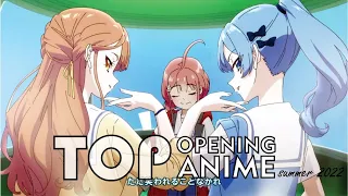 Top Anime Opening Summer 2022. Final ver.
