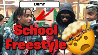 Asking High School rappers to Freestyle MUST WATCH!!!! (HOOD EDITION)