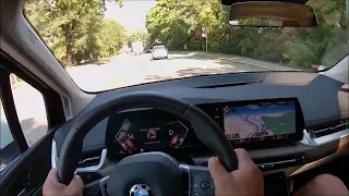 2022 BMW 2 Active Tourer (218d 150HP)/ POV Test Drive Wien, csak vezetés!