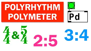 Polyrhythm & Polymeter Pure Data Tutorial