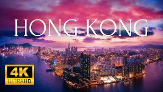 Hong Kong 🇭🇰China in 4K ULTRA HD 60FPS by Drone