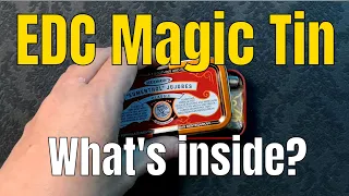 EDC Magic Tin Challenge: How to Fit a Full Magic Set in a Tin