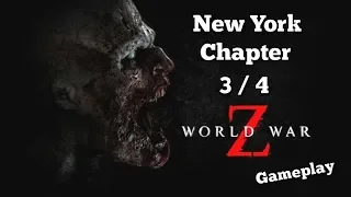 World War Z. New York. Chapter 3 / 4 Gameplay Hard - madhousefaz