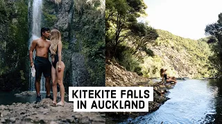 A day trip in PIHA | New Zealand - Visiting Kitekite Waterfalls