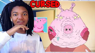 CURSED PEPPA PIG *HORROR MOVIE* | MeatCanyon I Can Count To Three Reaction