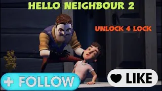 First police house of hello neighbour 2| unlock 4 lock mission