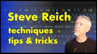 Steve Reich - minimalist techniques for any composer.