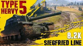 Type 5 Heavy || Siegfried Line || 8.2k Damage