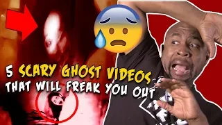 5 SCARY Ghost Videos That Will FREAK You OUT REACTION!