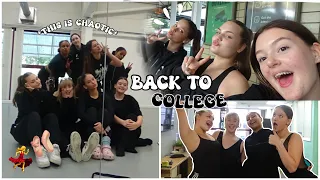 THE MOST CHAOTIC VLOG!! | first week back at college