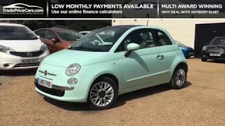 2015 FIAT 500 1.2 LOUNGE FOR SALE | CAR REVIEW VLOG