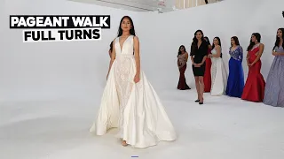 Pageant Runway Walk | How To Do Full Turns At Your Beauty Pageant | Tips And Training
