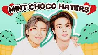 namjin the no 1 mint chocolate haters