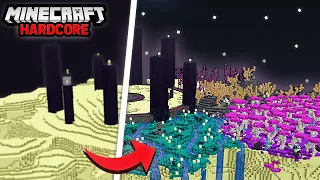 I Built the END UPDATE in Minecraft Hardcore (Ep.8)