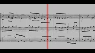BWV 545 - Prelude & Fugue in C Major (Scrolling)