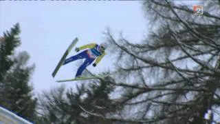 Ski Jump - Kulm Austria (15.1.2012 / 1st Game, One series) - Robert Kranjec won