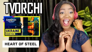 TVORCHI - HEART OF STEEL (LIVE) | UKRAINE 🇺🇦 | Grand Final | Eurovision 2023 REACTION!!!🤭