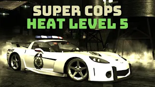 How to evade cops heat level 5 easy on NFS MostWanted  │ Need for Speed: Most Wanted 2005