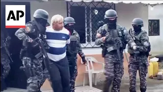 One of the most wanted criminals in Ecuador is recaptured