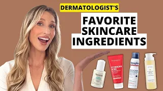 Dermatologist's Favorite Skincare Ingredients! Vitamin C, Glycerin, Benzoyl Peroxide, & More