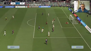 Cagliari - Fiorentina FIFA 22 My reactions and comments