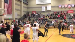 Clackamas Cavaliers close out 108-84 win over Franklin Quakers