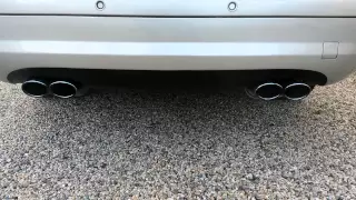 Mercedes C55 AMG - Stock exhaust sound