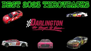 Ranking some of the 2023 Darlington Throwback paint schemes (NASCAR Cup Series)