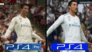 FIFA 18 | PS4 Pro VS PS4 Slim | Graphics Comparison