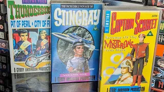 Gerry Anderson TV Shows on VHs Tape 📼