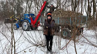 Все буде Україна! Донька точно заганяє батька, кілометри безплатних дров з ARPAL АМ-120ТР MAX...