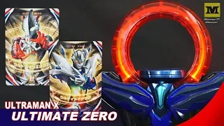 DX Dark Ring : ULTRAMAN X + ULTIMATE ZERO (Ultraman Armor Active !)