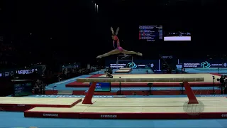 SOARES Julia (BRA) - 2022 Artistic Worlds, Liverpool (GBR) - Qualifications Balance Beam