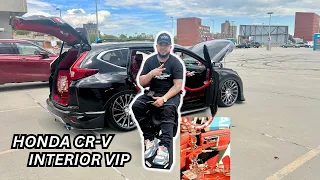 HONDA CR-V MODIFICADA COMPLETA BAGGED INTERIOR VIP!