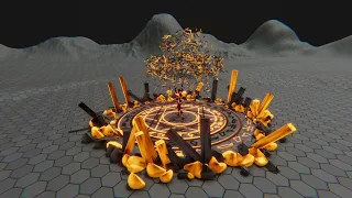 Real-Time Unity VFX - Amber Hammer - Rock - Magical Effect (URP)