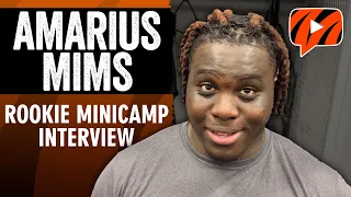 Amarius Mims on Bengals Rookie Minicamp, Meeting Joe Burrow and More