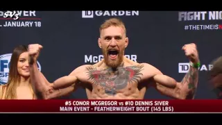 Conor McGregor - Best Moments at the Weigh