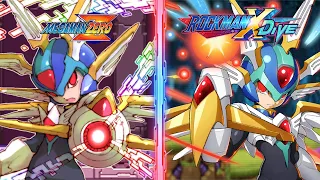 Copy X Boss Comparison - Mega Man X DiVE