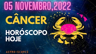 🔥 UMA SURPRESA INESPERADA 🔥 Horóscopo do dia de hoje CÂNCER 5 novembro 2022♋tarô CÂNCER 5 NOVEMBRO