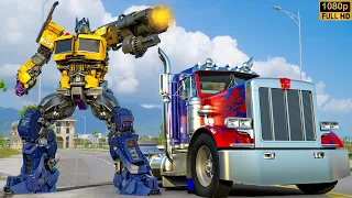 Transformers The Last Knight (New Movies) Optimus Prime vs Megatron Fights - Latest Battle [HD]