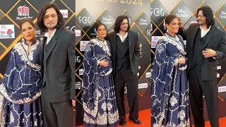 Richa Chadha with Ali Fazal during  elegance of Critics’ Choice Awards 2024