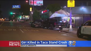 Driver Slams Into Parked Cars At Taco Stand, Killing 11-Year-Old Girl