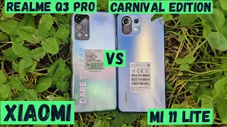 Realme Q3 Pro Carnival Edition обзор в сравнении с XIAOMI MI 11 LITE