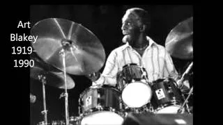 Jazz Drummers Timeline