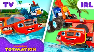Crusher's Magic Spell Gone WRONG! 🐔 | Blaze and the Monster Machines Toys | Toymation
