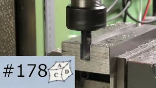 Milling T-slots.