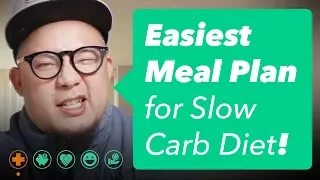 Easiest Meal Plan - For People Who Don't Cook - Slow Carb Diet
